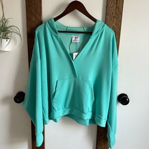 New Crane Women's Softest Active Athletic Pullover Hoodie Sweatshirt Size XL